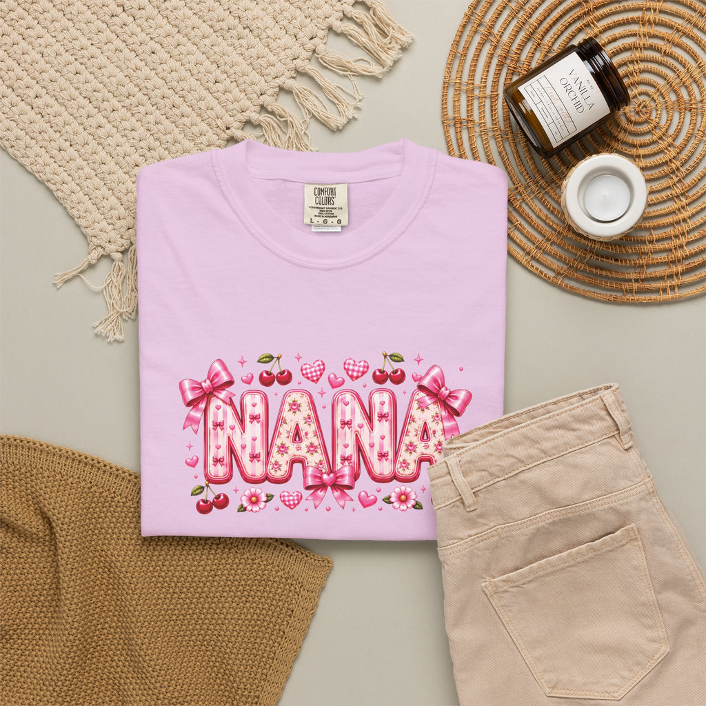 NANA Floral Heart T-Shirt