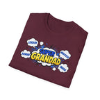 Super Grandad Comic-Style T-Shirt