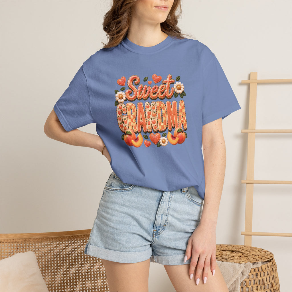 Sweet GRANDMA Peach Tee