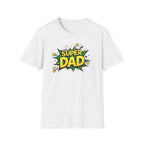 Super Dad Comic-Style T-Shirt — Father's Day Gift Tee