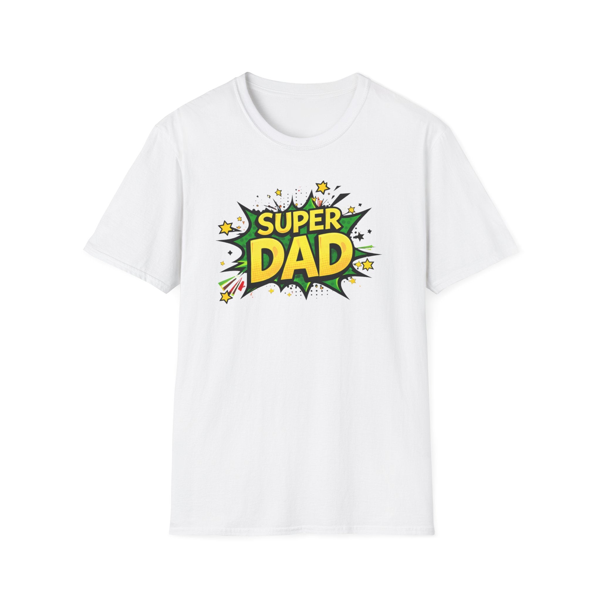 Super Dad Comic-Style T-Shirt — Father's Day Gift Tee