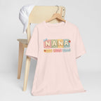Nana Baby Blocks Tee — Personalized Grandmother Name Shirt