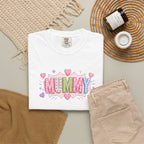 Mummy Heart Graphic T-Shirt — Cute Pastel ‘MUMMY’ Design, Mother’s Day Gift
