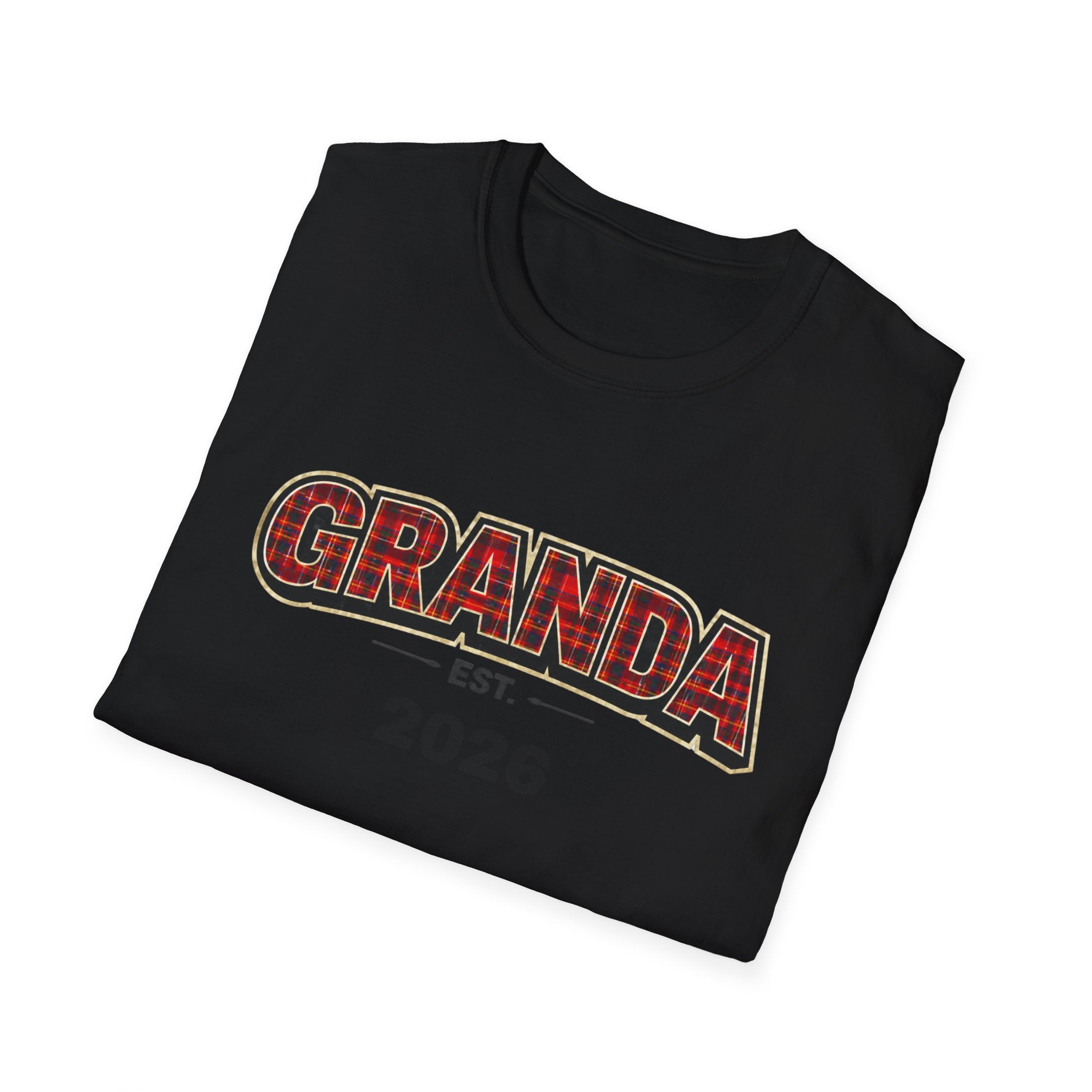 GRANPA Tartan Est- Personalised T-Shirt