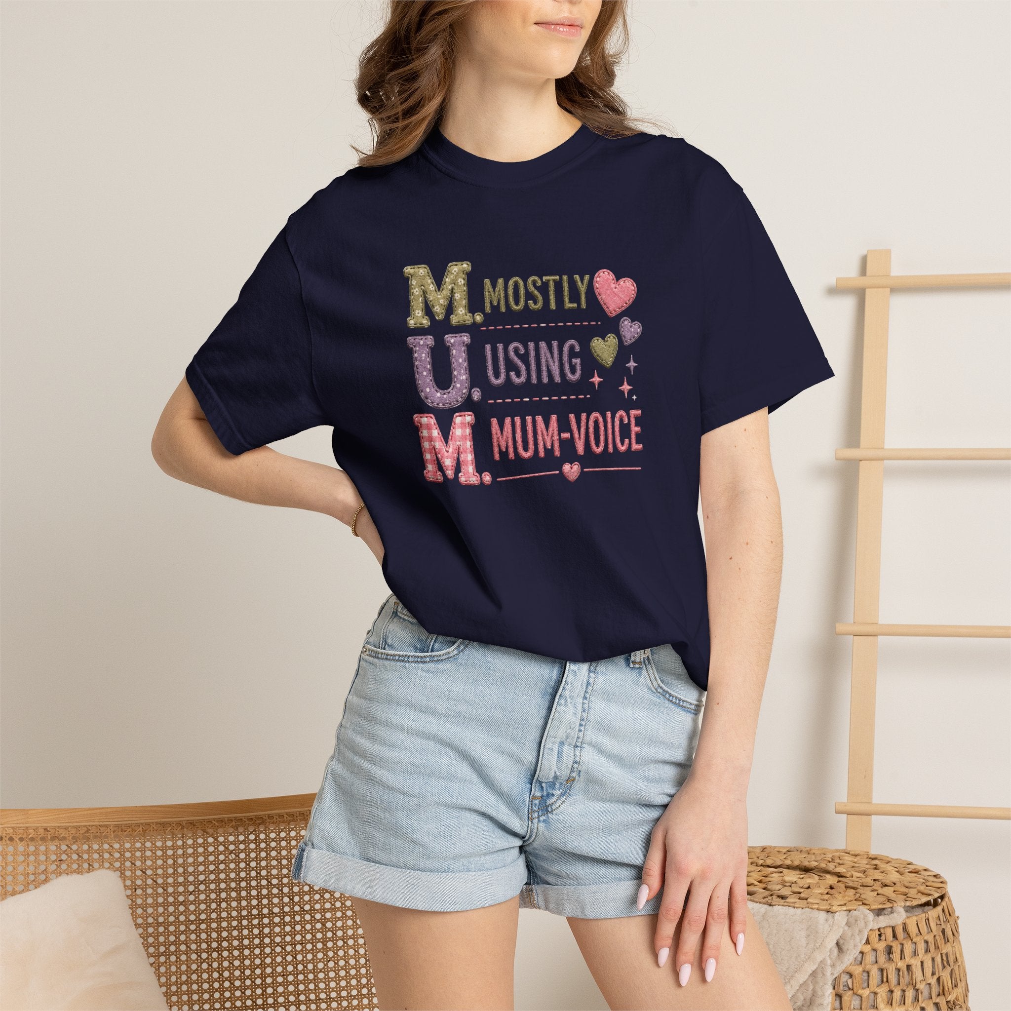 MUM Mostly Using Mum-Voice T-Shirt — Funny Mother's Day Mom Tee