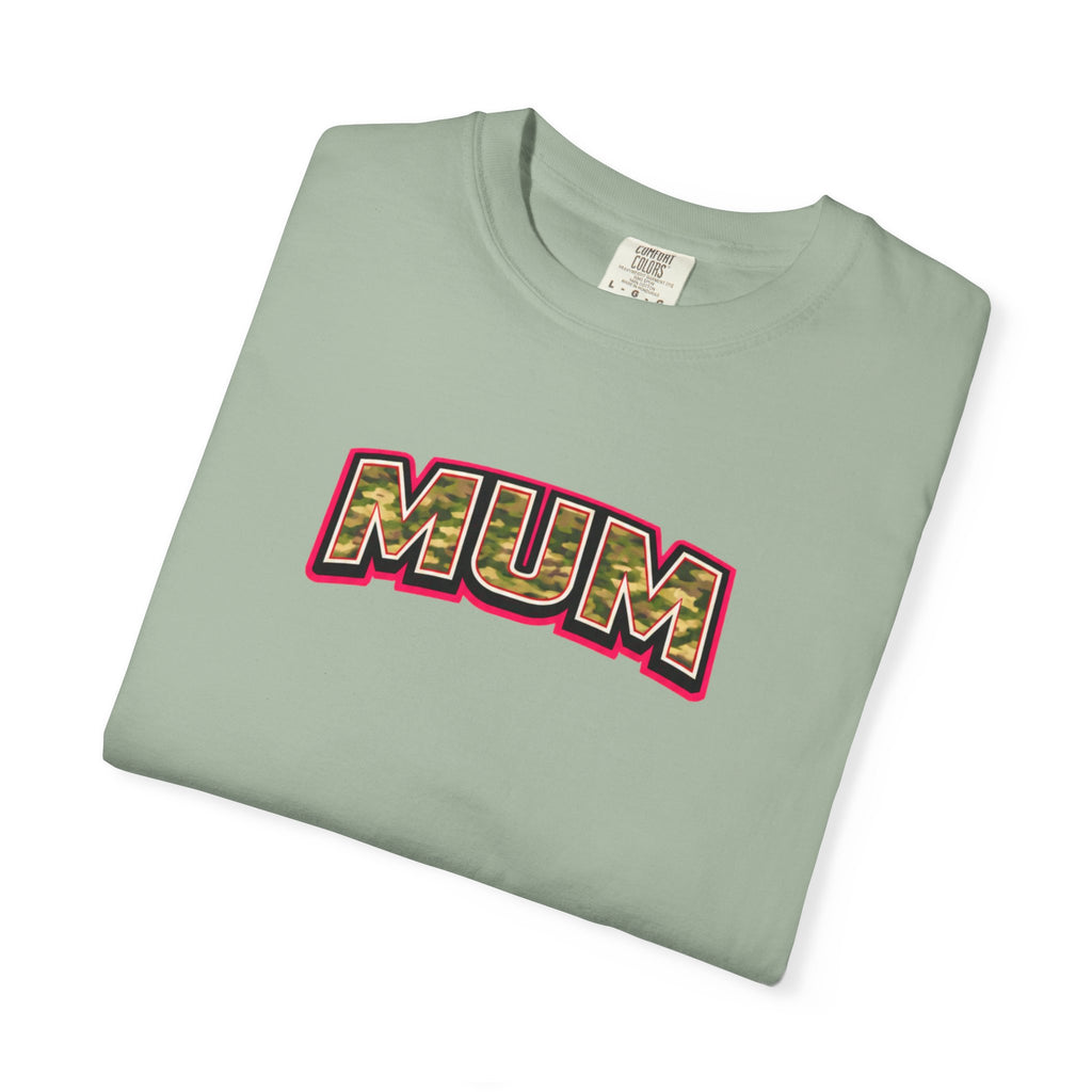 Mum Camo Print Logo T-Shirt