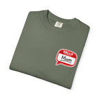 Hello Mum Speech Bubble T-Shirt — Cute Retro Mom Graphic Tee