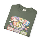 Granny's Club T-Shirt — Personalized Grandma Member Floral Tee
