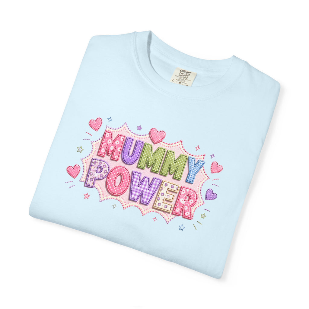 Mummy Power T-Shirt — Cute Pink Heart Mother's Day Tee