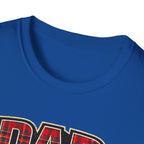 Dad Plaid Design T-Shirt — DAD Est. 2026 New Dad Gift