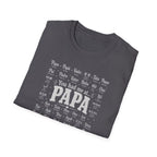 Papa Word Cloud T-Shirt — 'You had me at PAPA' Father's Day Gift
