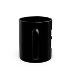 Grandpa Is The Boss Black Coffee Mug — Funny Gift for Grandfathers, Father’s Day & Birthday (11oz/15oz)