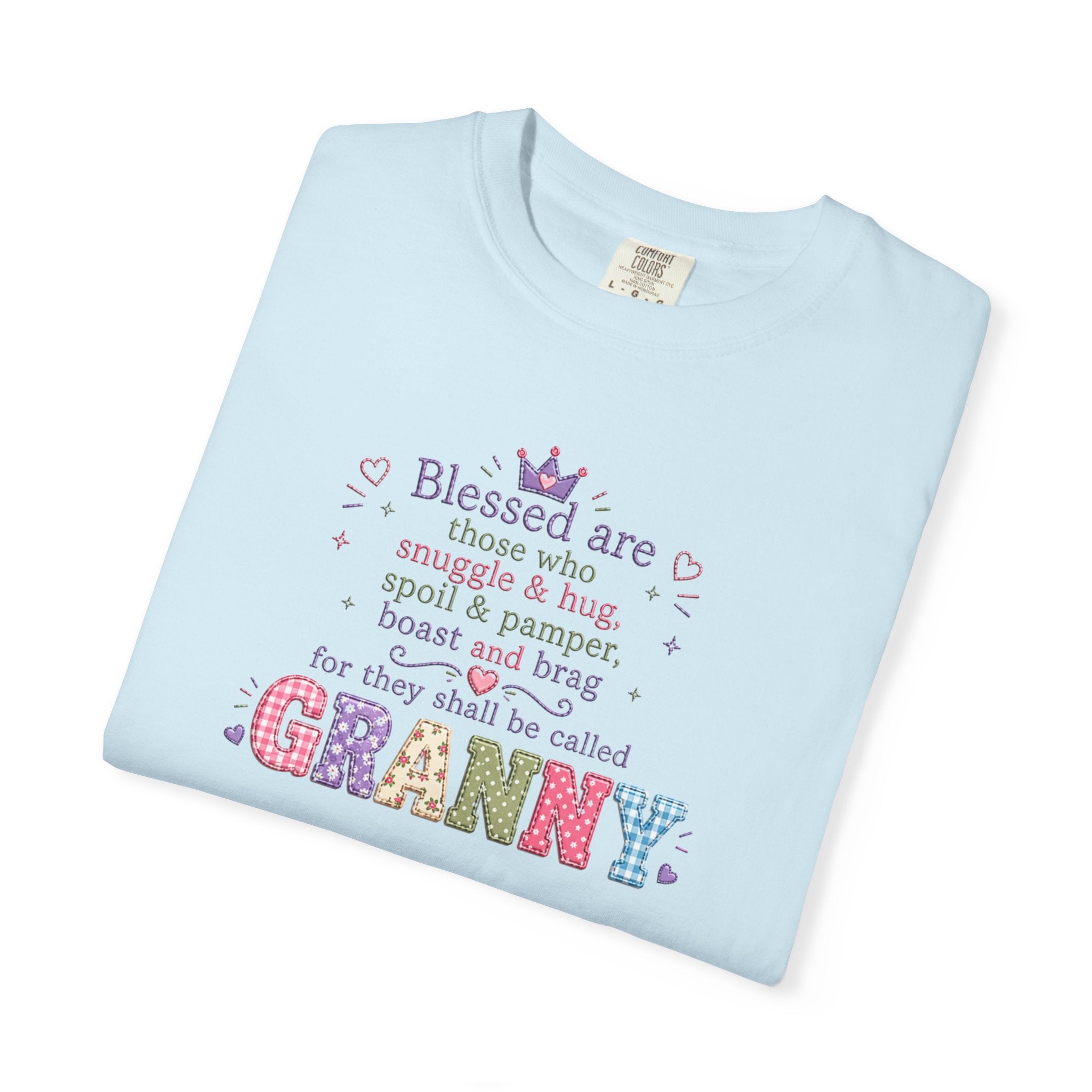 Granny Blessing T-Shirt — "Blessed are those who ... shall be called Granny" Gift Tee