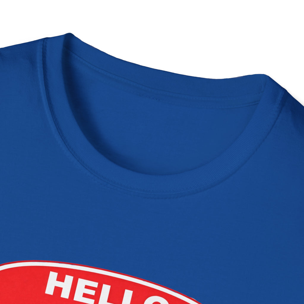 Hello My Name Is “Papa” T-Shirt — Funny Dad Name Tag Tee for Father’s Day