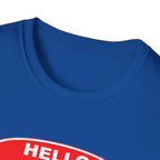 Hello My Name Is “Papa” T-Shirt — Funny Dad Name Tag Tee for Father’s Day