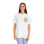 T-Shirt — "Gran Club" Retro Floral Badge Tee