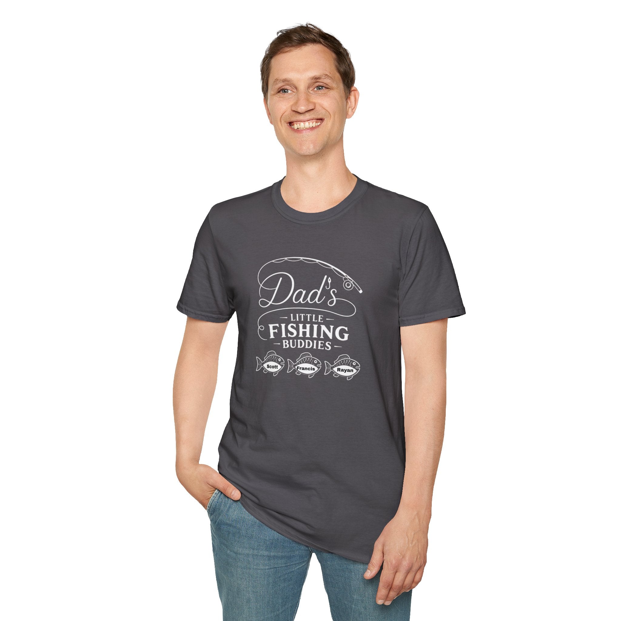 Dad's Little Fishing Buddies T-Shirt