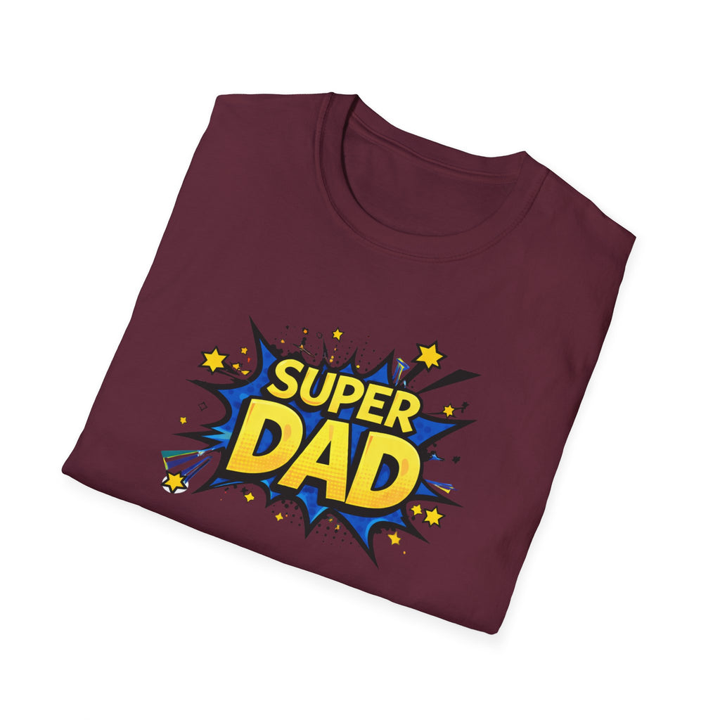 Super Dad Comic Graphic T-Shirt — Father’s Day Gift Tee