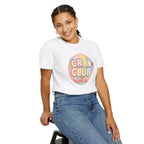 Gran Club Graphic T-Shirt — Retro Pastel Circle Design
