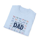 You Had Me At Dad T-Shirt — Fathers Day Gift Tee with 'Dad' Typography