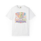 Granny's Club T-Shirt — Personalized Grandma Member Floral Tee