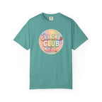 Grandma Club T-Shirt — Cute Retro Floral Badge Tee for Grandmothers