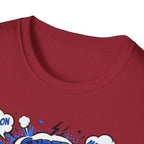 Super Grandad Comic-Style T-Shirt