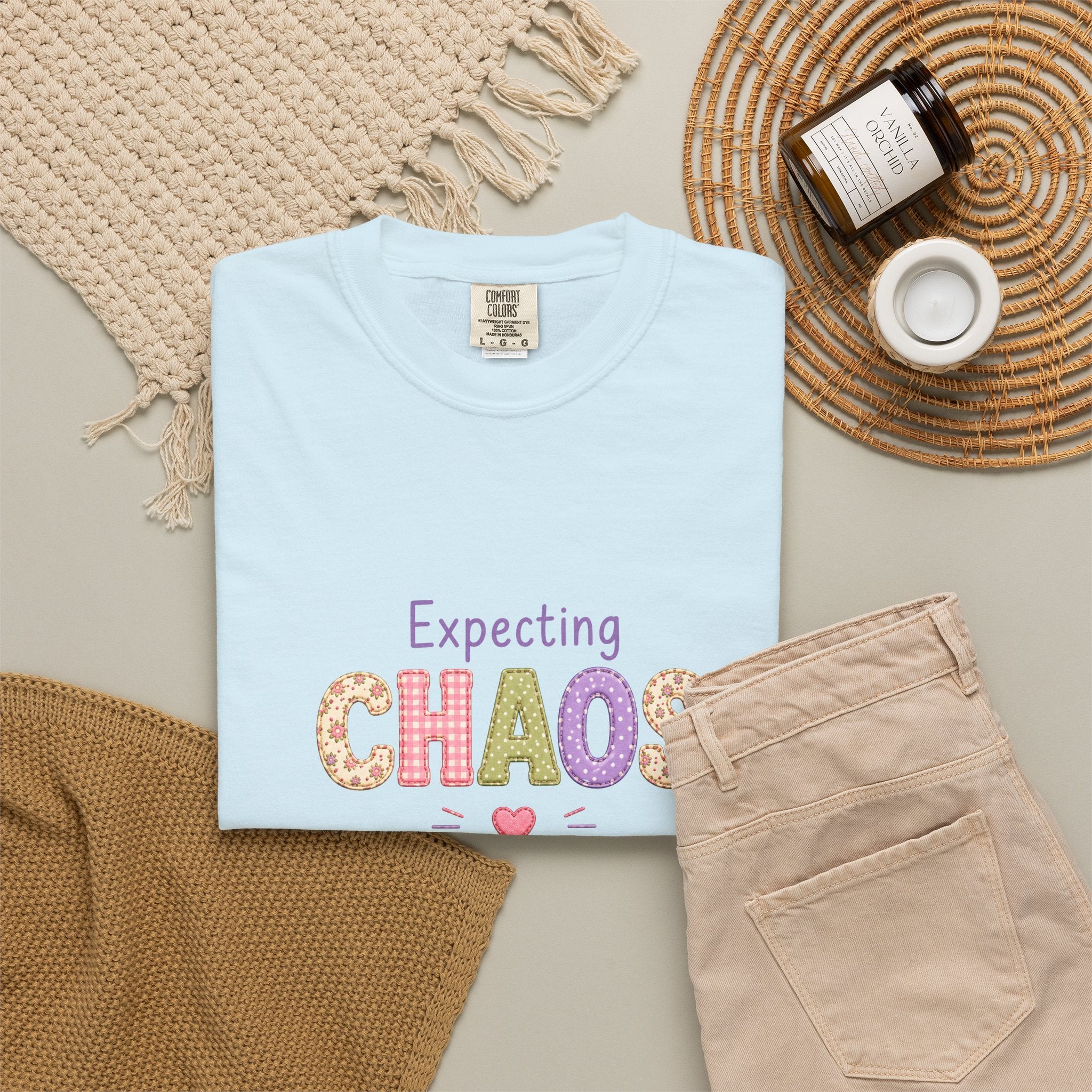 Expecting Chaos Maternity T-Shirt