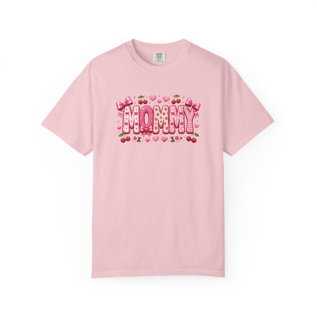 MOMMY Floral Heart T-Shirt