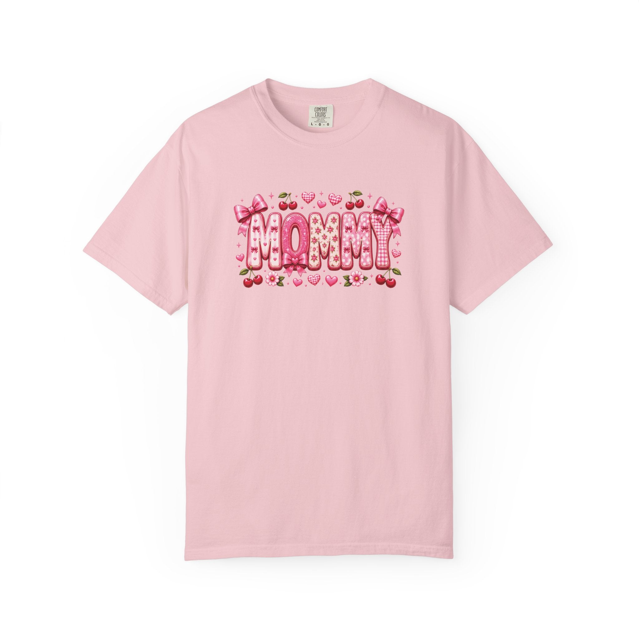 MOMMY Floral Heart T-Shirt