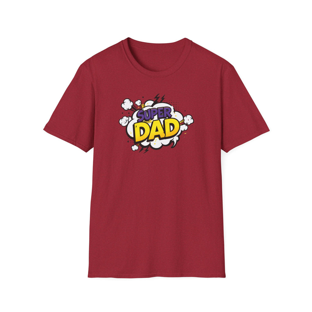 Super Dad T-Shirt — Comic Pop Art Father’s Day Gift