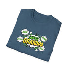 Super Grandpa T-Shirt – Comic Book Style Grandfather Gift