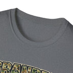 Grandpa T-Shirt – Camo 'Grandpa' Design with EST. 2026 – New Grandpa Gift