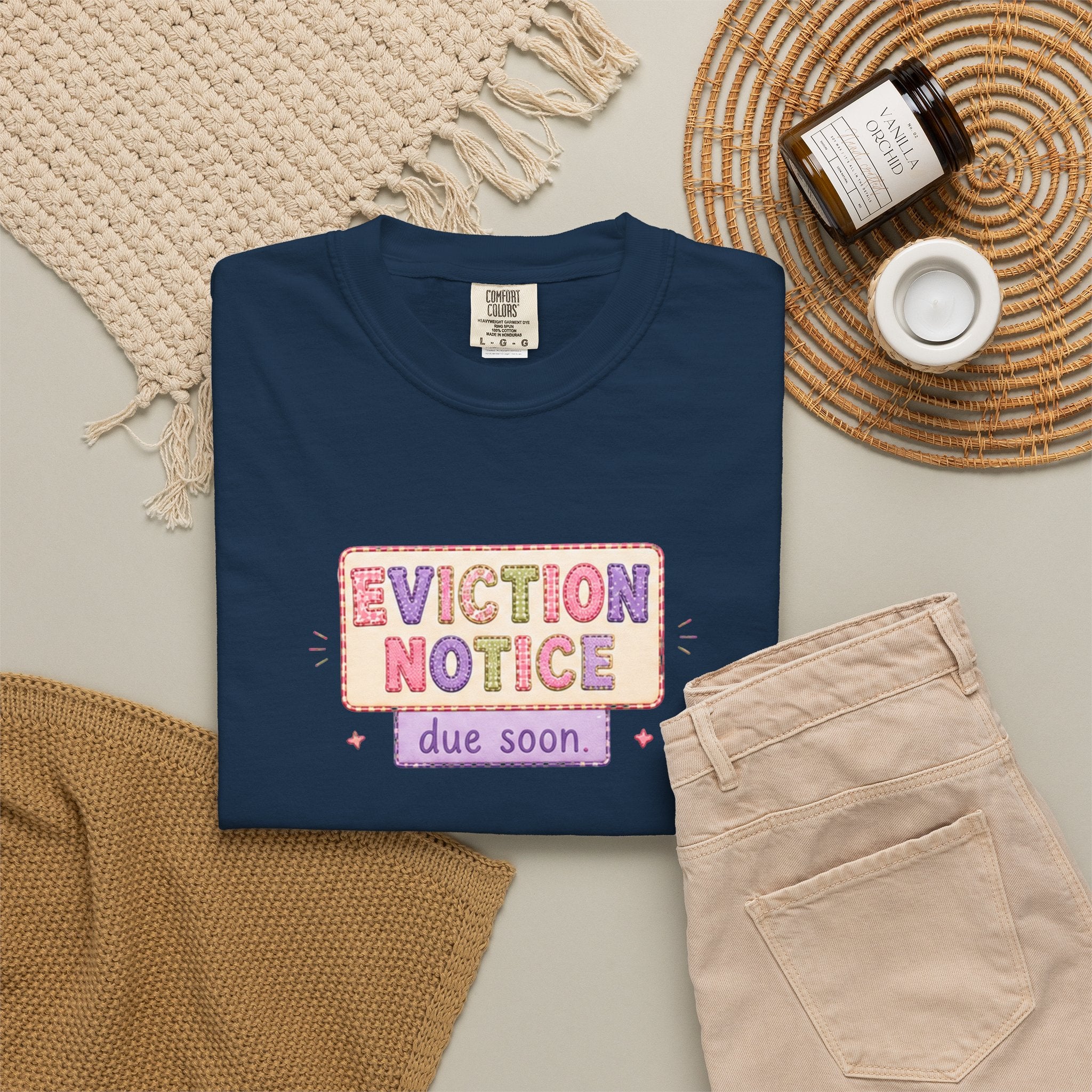 Eviction Notice "Due Soon" Graphic T-Shirt