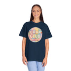 Gran Club Graphic T-Shirt — Retro Pastel Circle Design