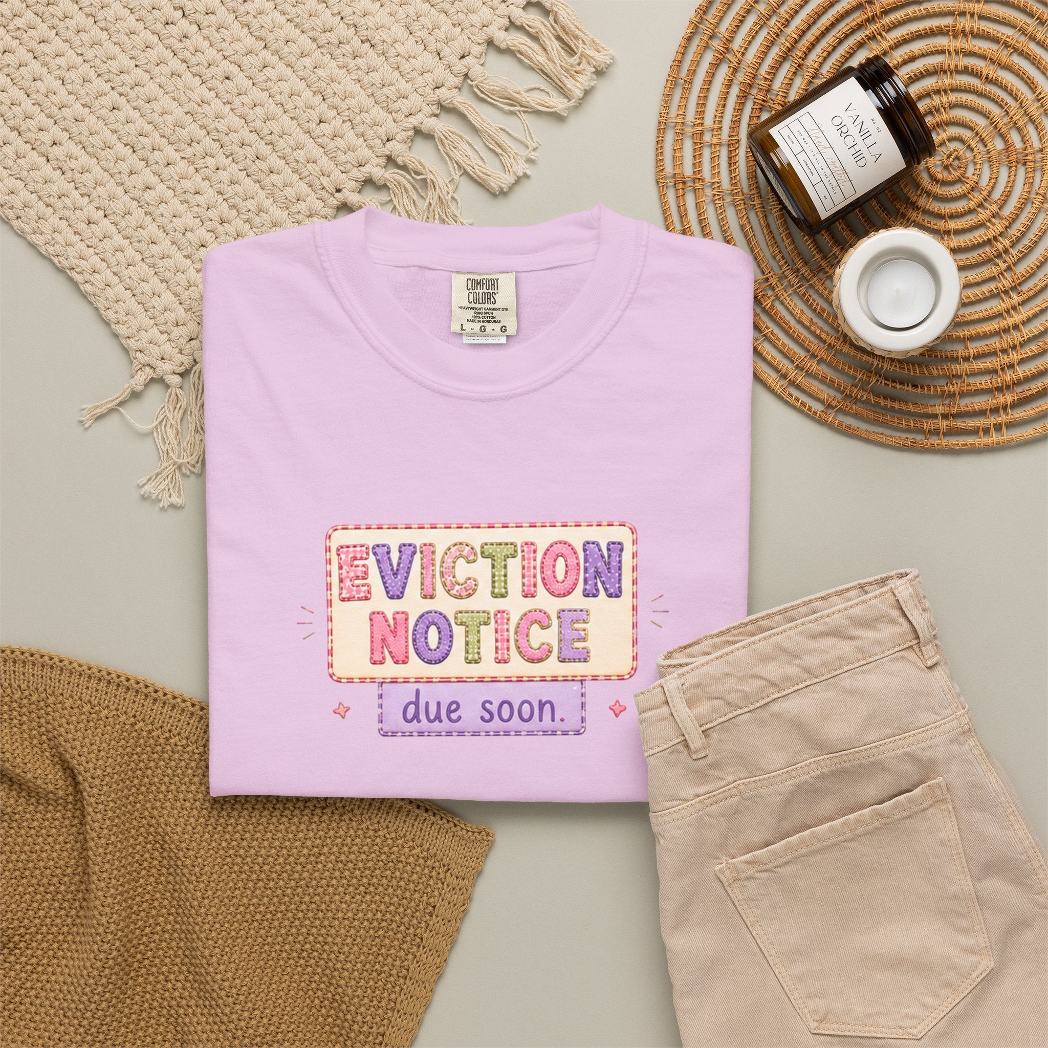 Eviction Notice "Due Soon" Graphic T-Shirt