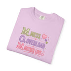 Mom Acronym T-Shirt — “M.O.M. Mess Overload Mother Love” Cute Mom Graphic Tee