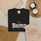 Maternity T-Shirt — 'The Bump' Pastel Vintage Graphic Tee