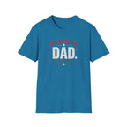 Promoted to Dad T-Shirt — New Dad Announcement Gift, Father’s Day Tee