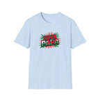 Super Papa Welsh Flag/ Wales themed Graphic T-Shirt — Father’s Day Comic-Style Dad Shirt