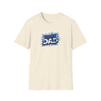 Super Dad T-Shirt — Scotland Flag themed Comic-Style Father's Day Gift