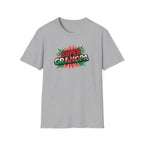 Super Grandpa Welsh Flag/ Wales themed T-Shirt – Retro Comic Gift Tee for Grandfather | Father’s Day & Birthday Present
