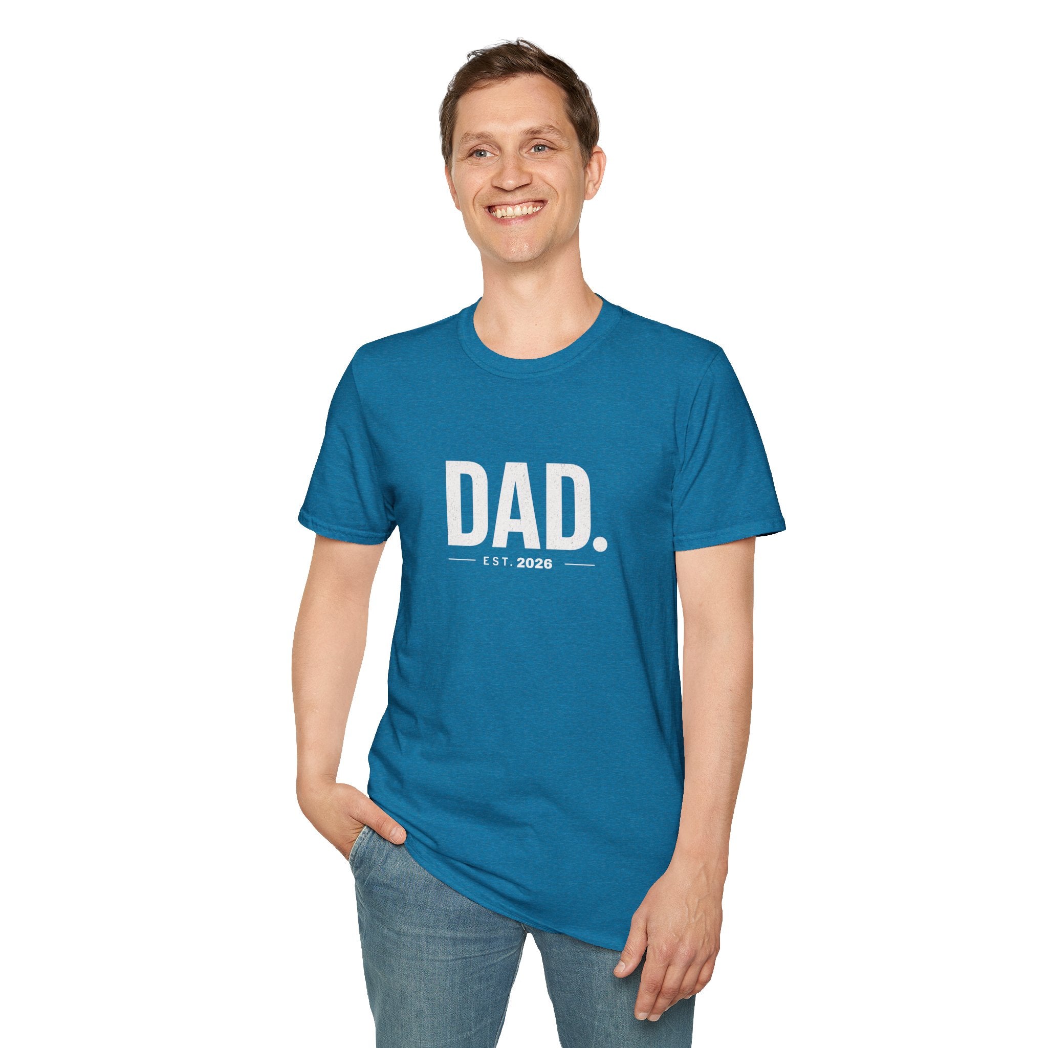 Dad Est. 2026 T-Shirt — New Father Gift, Father’s Day Tee