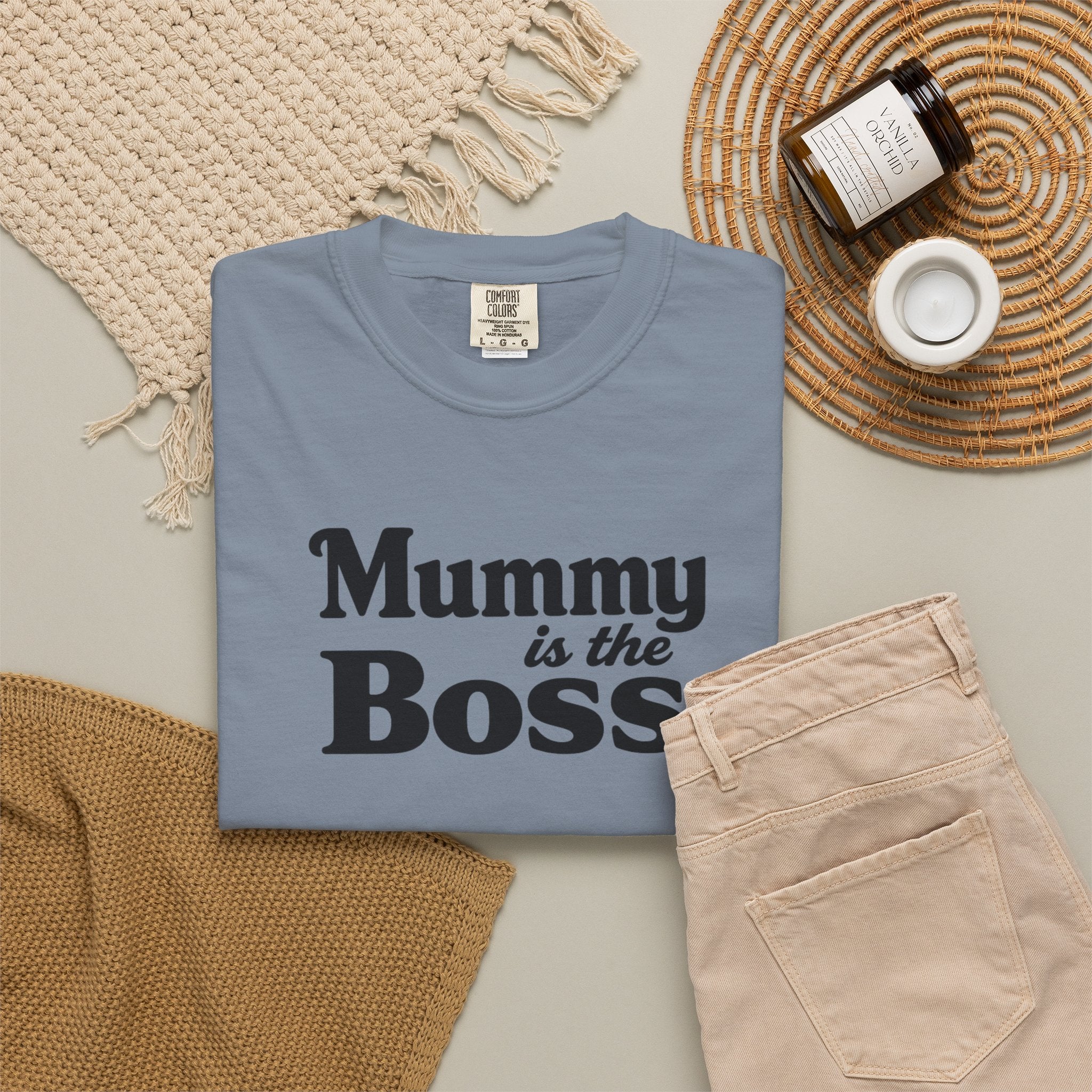 Mummy Is the Boss T-Shirt