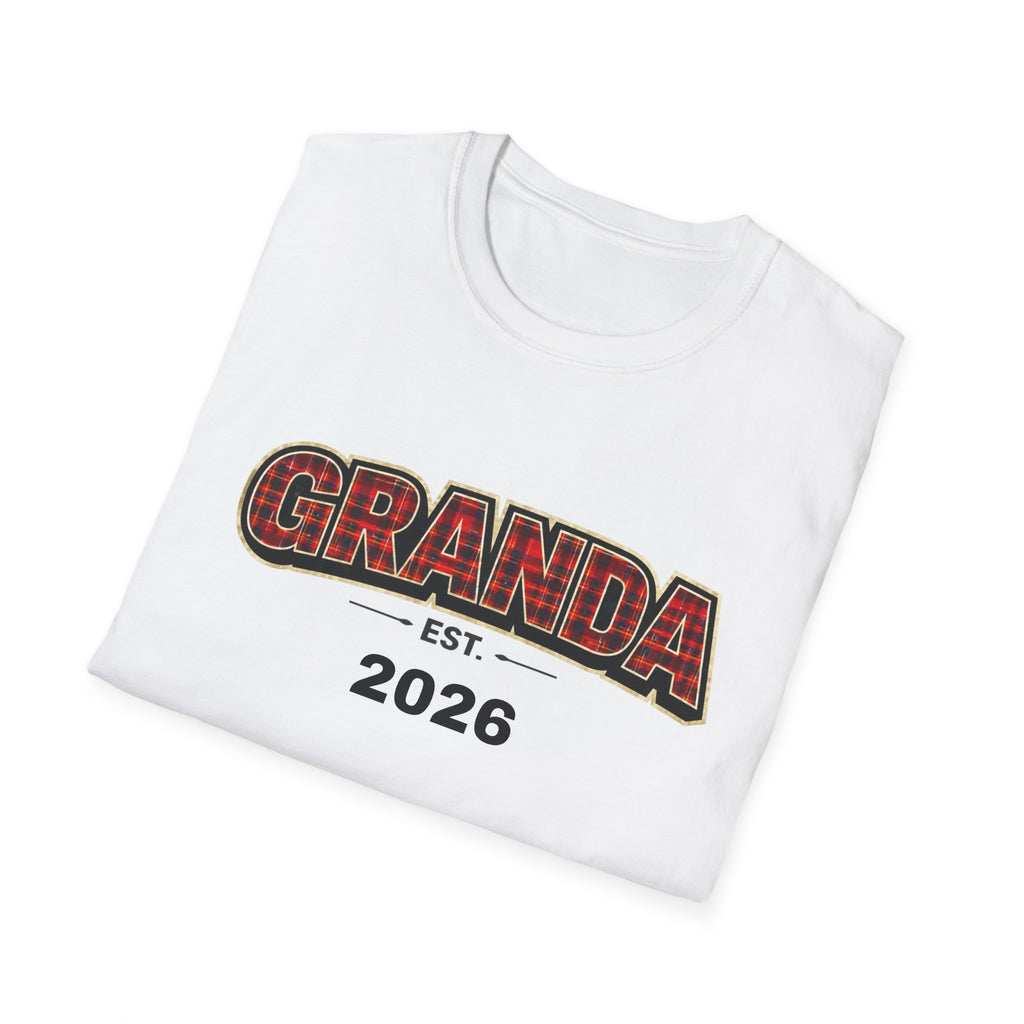 GRANPA Tartan Est- Personalised T-Shirt