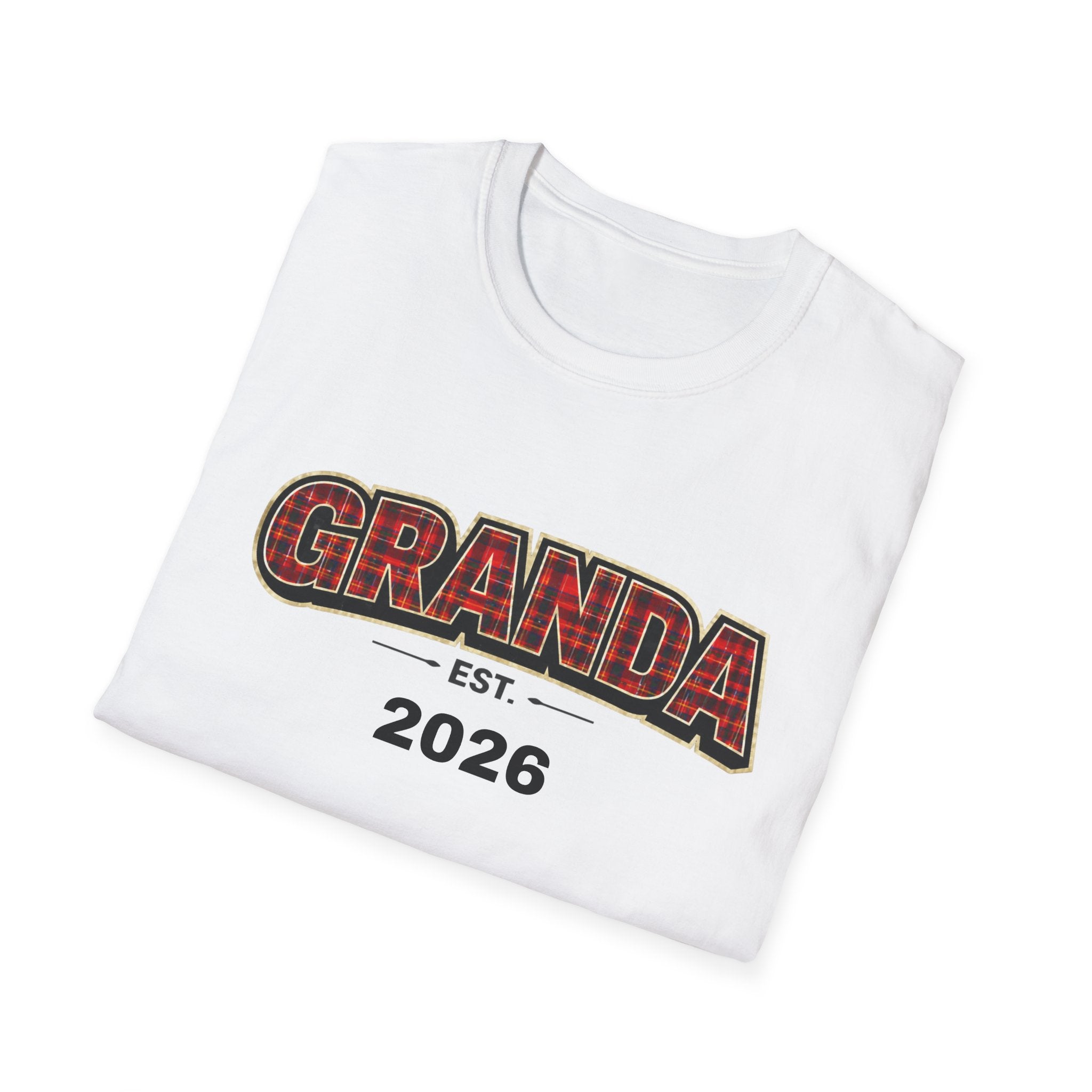 GRANPA Tartan Est- Personalised T-Shirt
