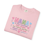 Nana Sunshine Floral T-Shirt — “NANA is the sunshine that makes our family garden bloom with love”
