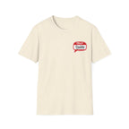 Daddy Name Tag T-Shirt - 'Hello Daddy' Retro Speech Bubble Tee