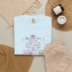 Gran Blessings T-Shirt — "Blessed are those who snuggle & hug... called GRAN"