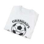 Grandad's Little Football Buddies T-Shirt — Personalized Soccer Grandpa Tee